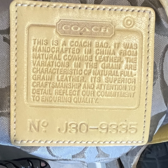 Vintage Coach Yellow Leather Legacy Flex Studio Shoulder Bag #9335 EUC - Picture 8 of 16